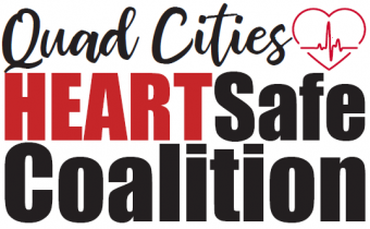 Quad Cities Heart Safe Coalition Logo.