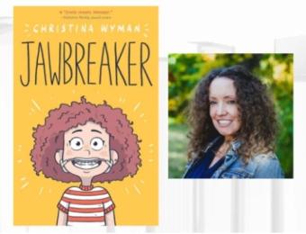 book cover for jawbreaker and author Christina Wyman