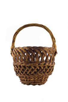 small woven basket