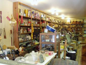 Interior of the Keppy & Nagle General Store
