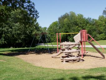 Playground area at Incahias Campground.