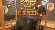 Dave and Bubo the Owl.