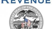 Iowa Department of Revenue logo.