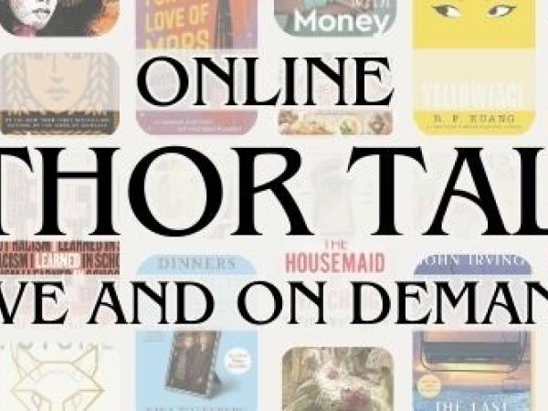 This says Online Author Talks Live and On Demand